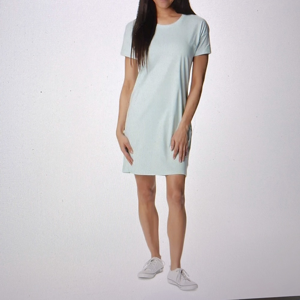 Columbia Light Blue Midi Dress